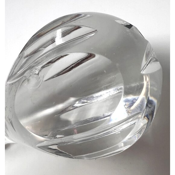 Vintage Hand-Cut Lead Crystal Decanter With Stopper Eleanor Pattern American Cut - Picture 3 of 8